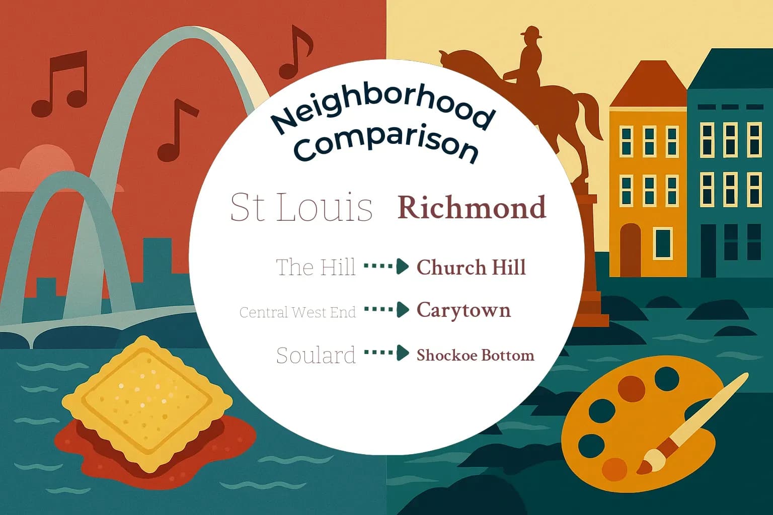 St. Louis vs Richmond Neighborhood Comparison