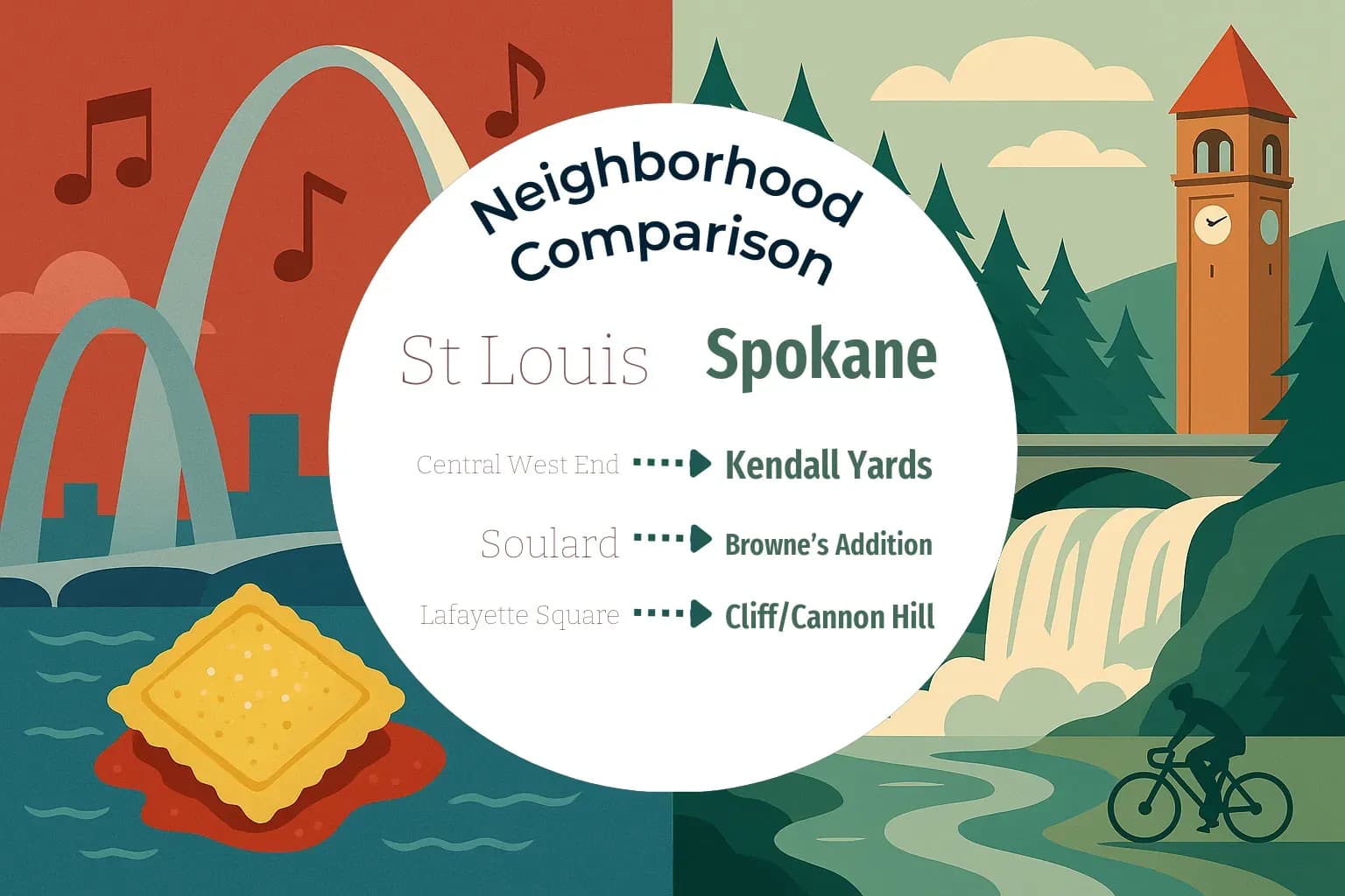 St. Louis vs Spokane Neighborhood Comparison