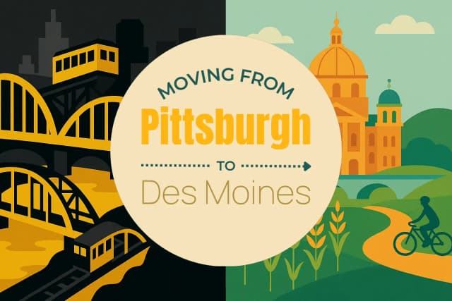 Moving from Pittsburgh to Des Moines