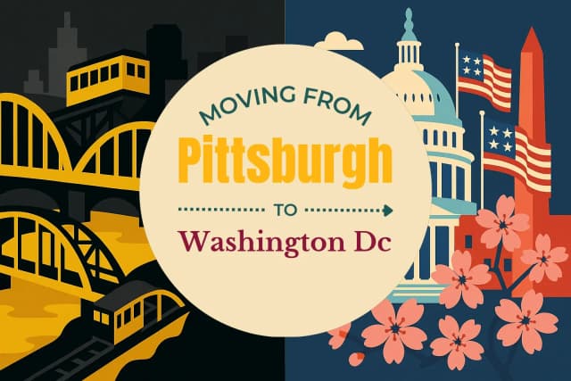 Moving from Pittsburgh to Washington DC