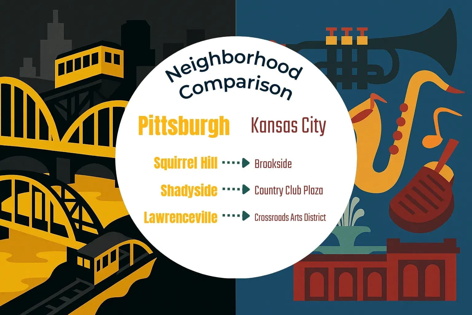 Pittsburgh vs Kansas City Neighborhood Comparison