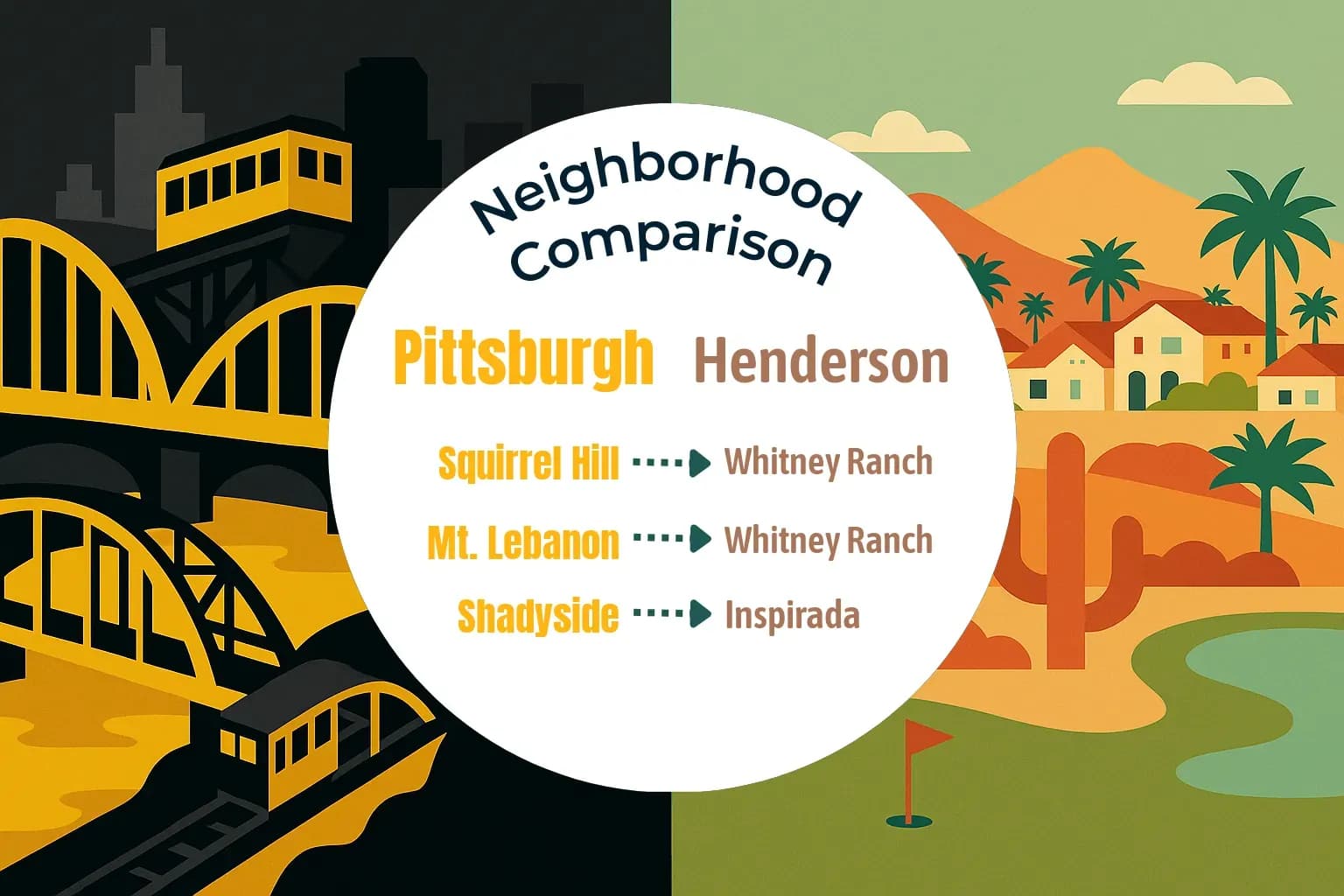 Pittsburgh vs Henderson Neighborhood Comparison