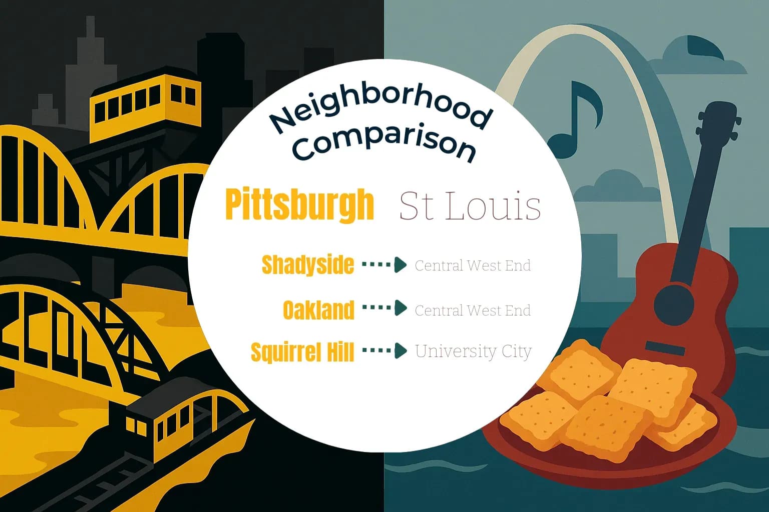 Pittsburgh vs St. Louis Neighborhood Comparison