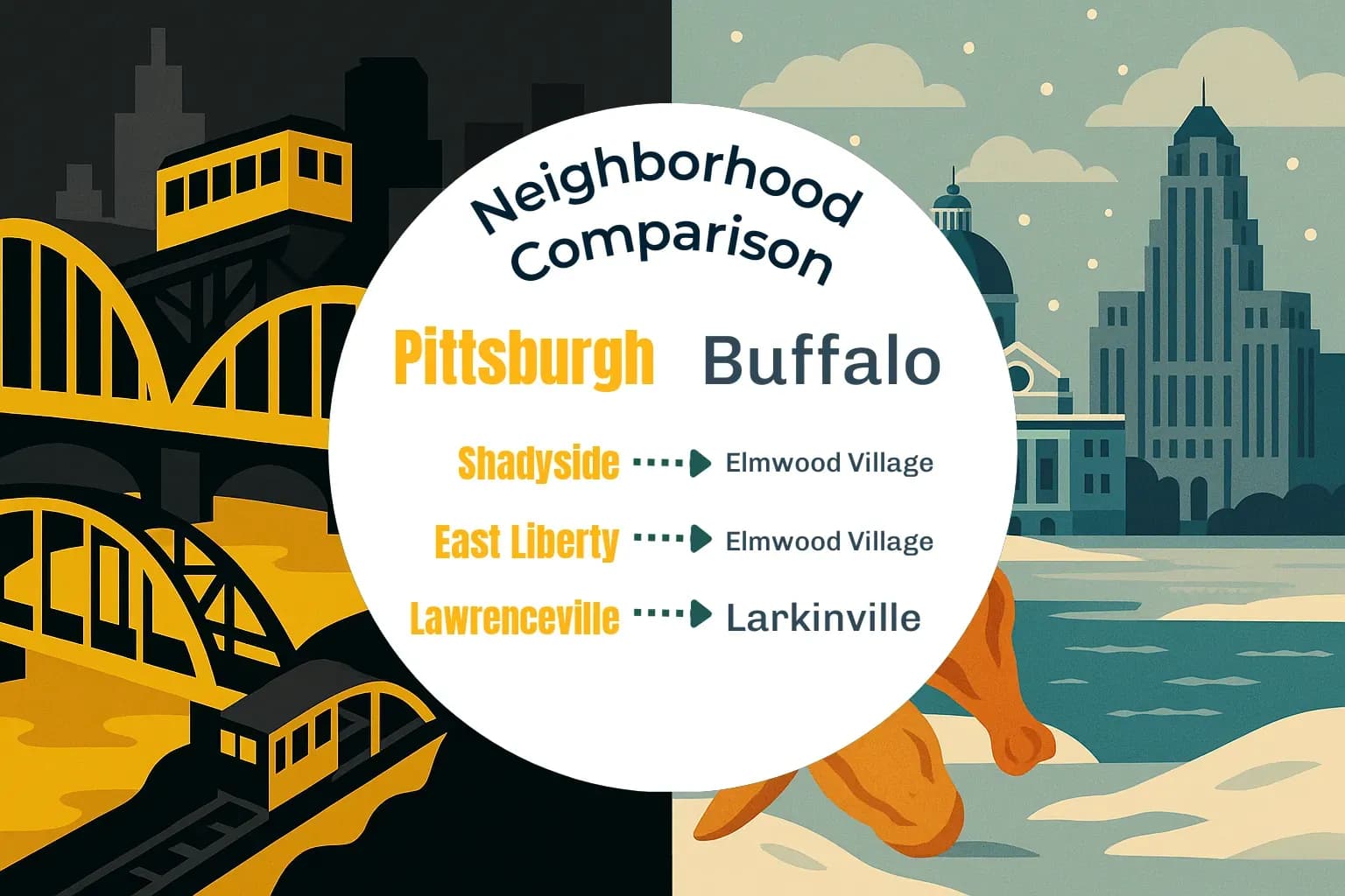 Pittsburgh vs Buffalo Neighborhood Comparison