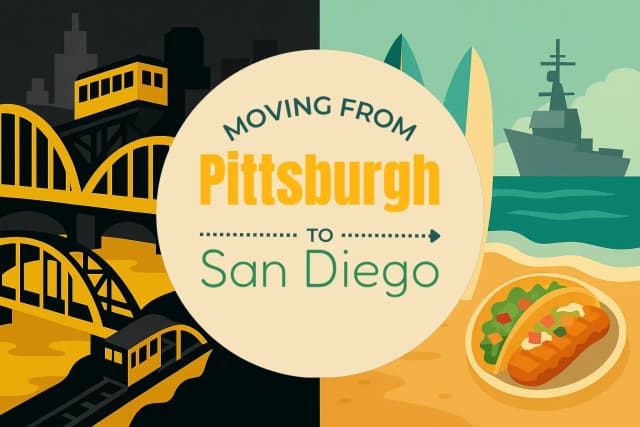 Moving from Pittsburgh to San Diego