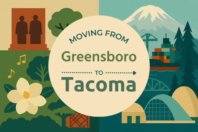 Moving from Greensboro to Tacoma