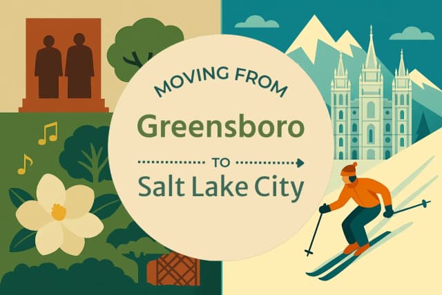 Moving from Greensboro to Salt Lake City