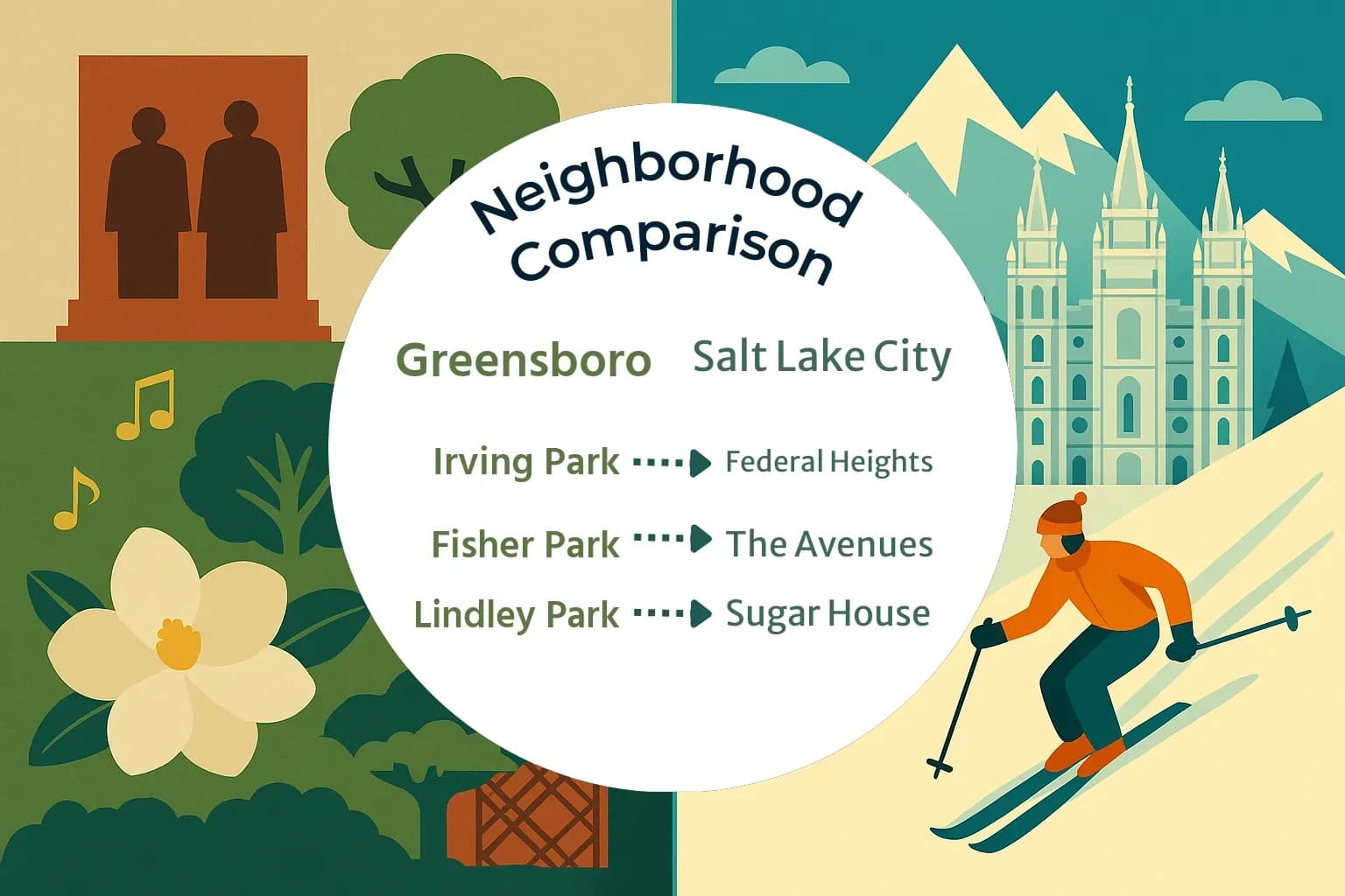 Greensboro vs Salt Lake City Neighborhood Comparison