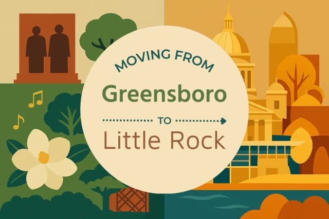 Moving from Greensboro to Little Rock