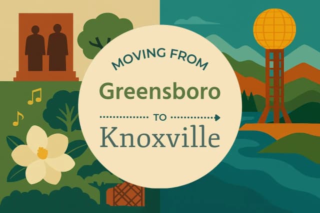 Moving from Greensboro to Knoxville