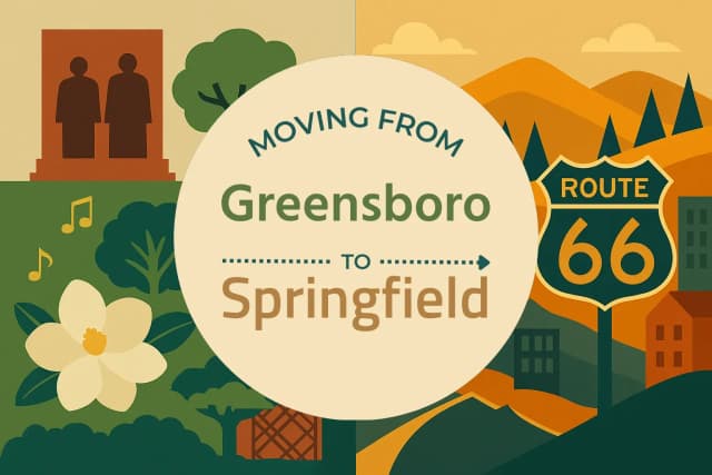 Moving from Greensboro to Springfield