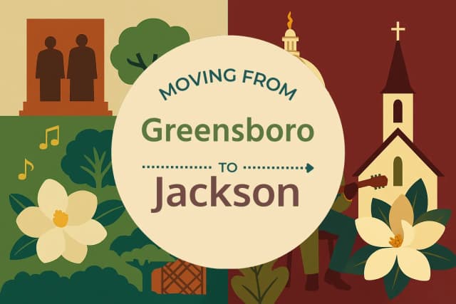 Moving from Greensboro to Jackson
