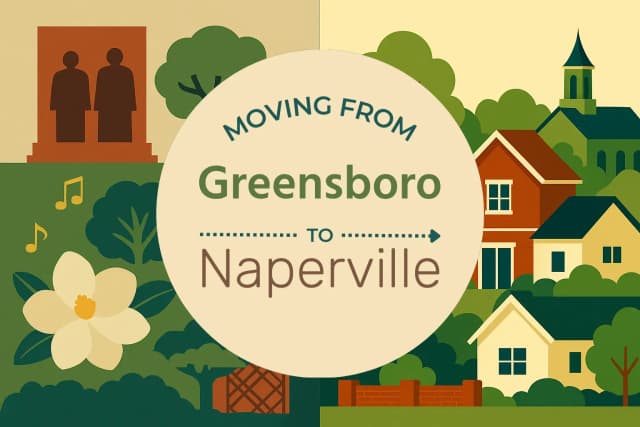 Moving from Greensboro to Naperville