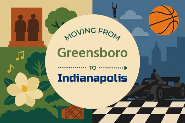 Moving from Greensboro to Indianapolis