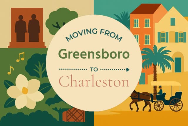 Moving from Greensboro to Charleston