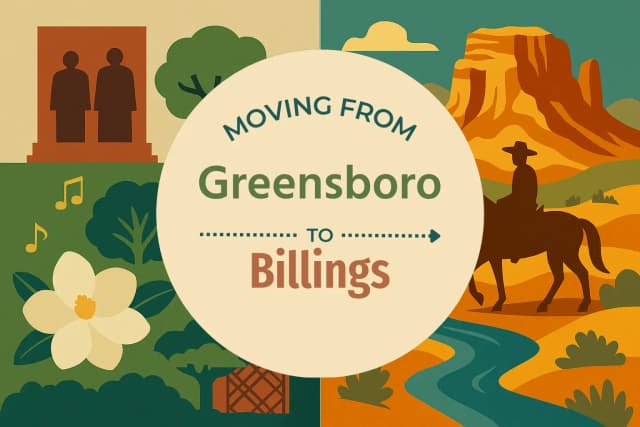Moving from Greensboro to Billings