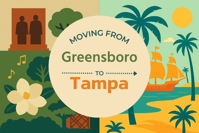 Moving from Greensboro to Tampa