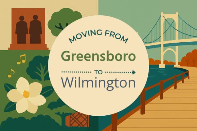 Moving from Greensboro to Wilmington