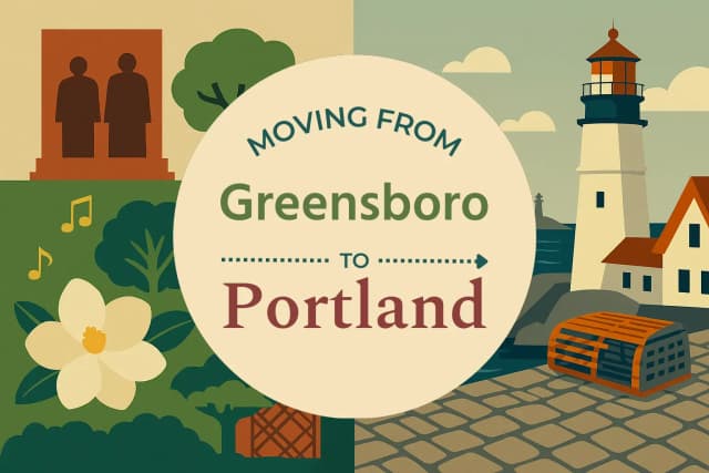 Moving from Greensboro to Portland
