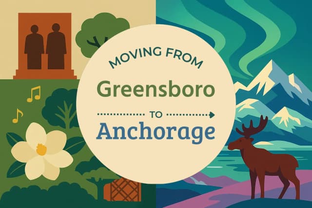 Moving from Greensboro to Anchorage