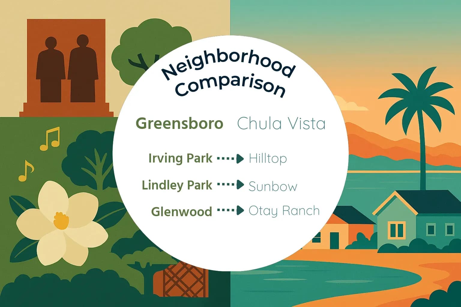 Greensboro vs Chula Vista Neighborhood Comparison