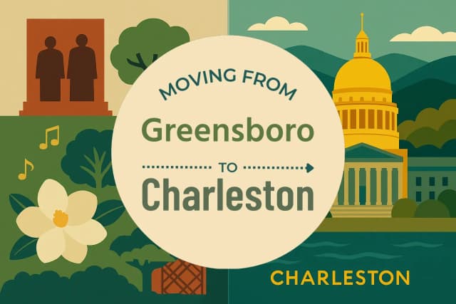 Moving from Greensboro to Charleston