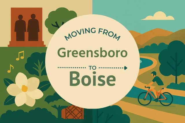 Moving from Greensboro to Boise