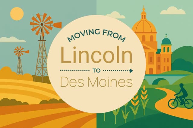 Moving from Lincoln to Des Moines