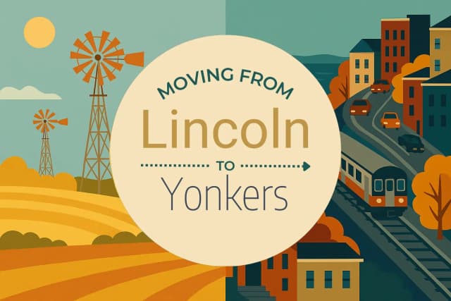 Moving from Lincoln to Yonkers