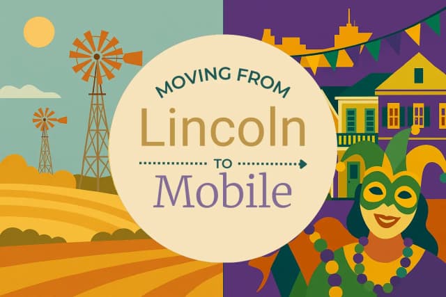 Moving from Lincoln to Mobile