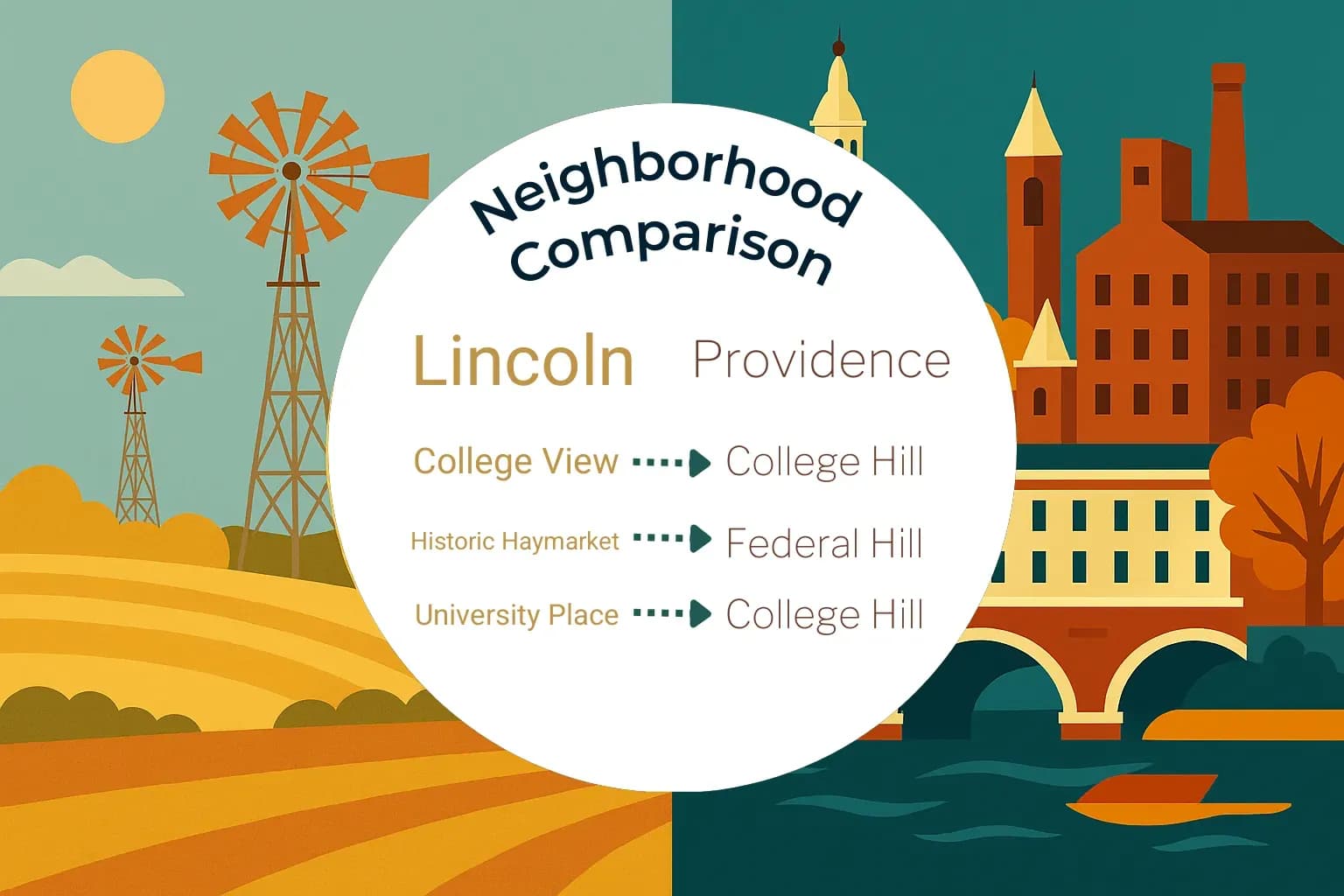 Lincoln vs Providence Neighborhood Comparison