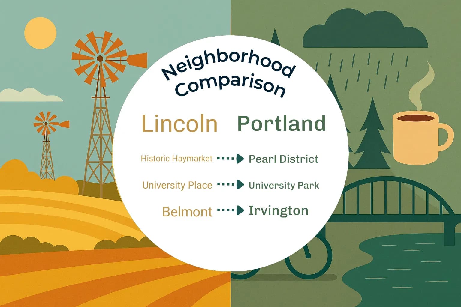 Lincoln vs Portland Neighborhood Comparison
