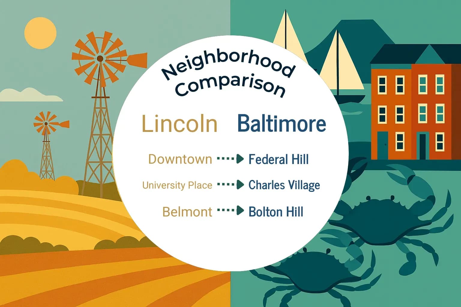 Lincoln vs Baltimore Neighborhood Comparison