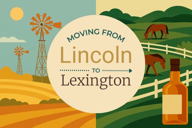 Moving from Lincoln to Lexington