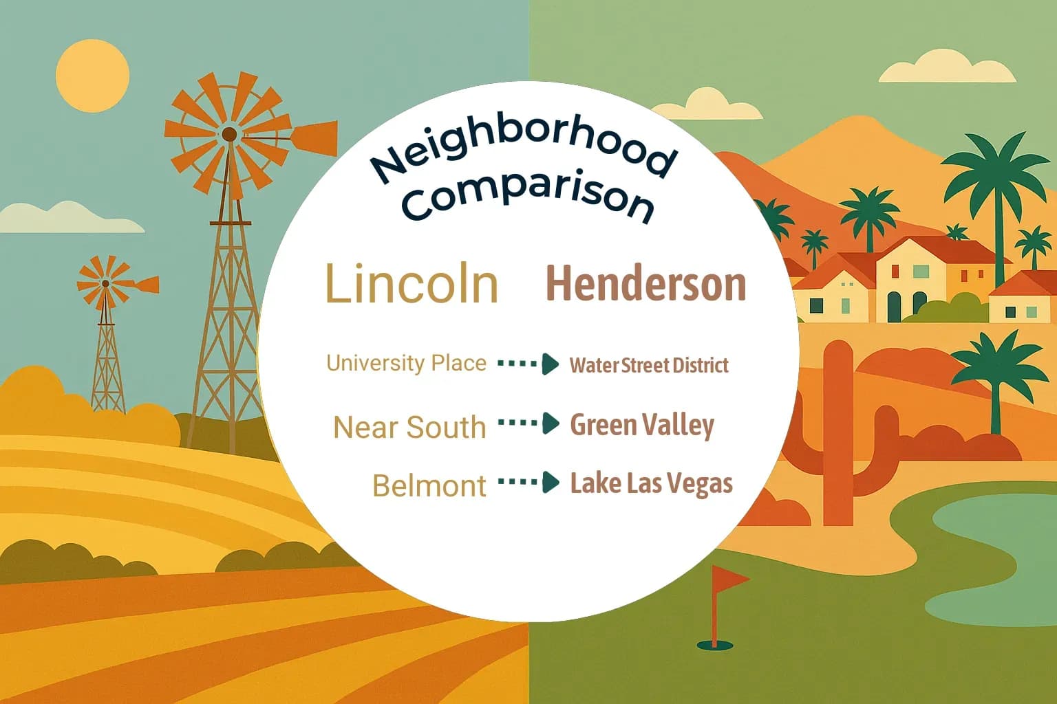 Lincoln vs Henderson Neighborhood Comparison