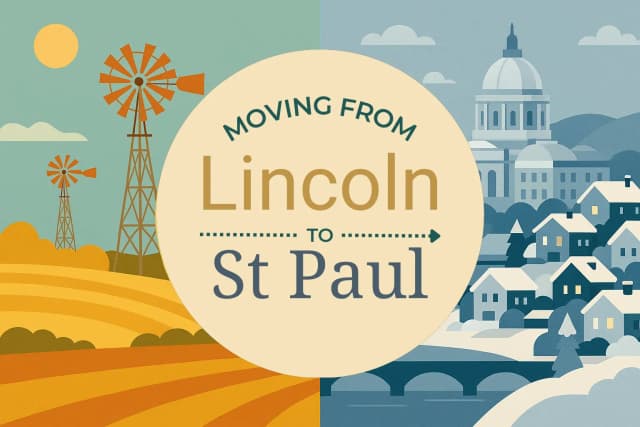 Moving from Lincoln to St. Paul
