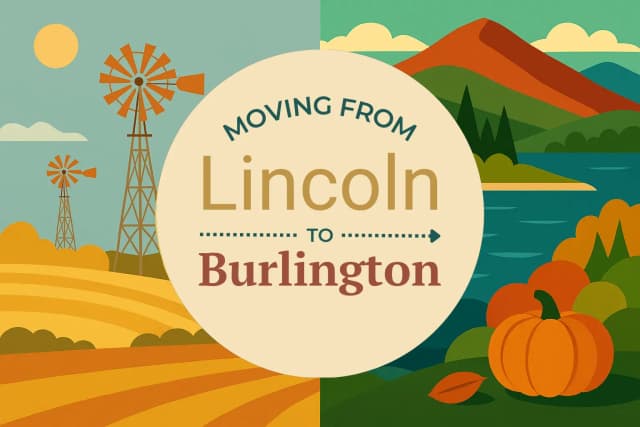 Moving from Lincoln to Burlington