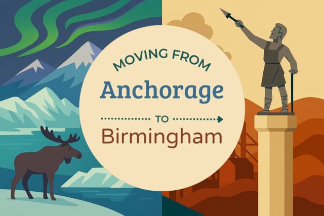 Moving from Anchorage to Birmingham