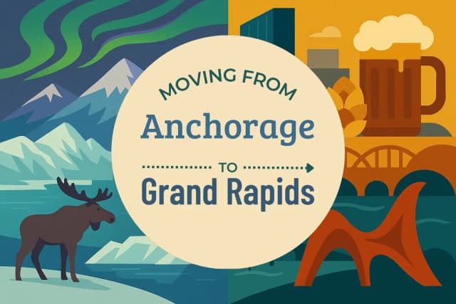 Moving from Anchorage to Grand Rapids