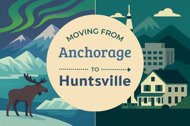 Moving from Anchorage to Huntsville