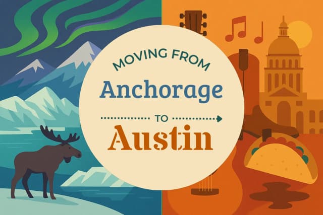 Moving from Anchorage to Austin