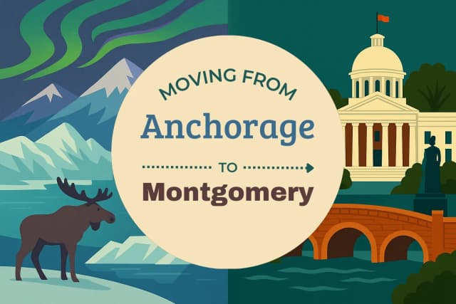 Moving from Anchorage to Montgomery