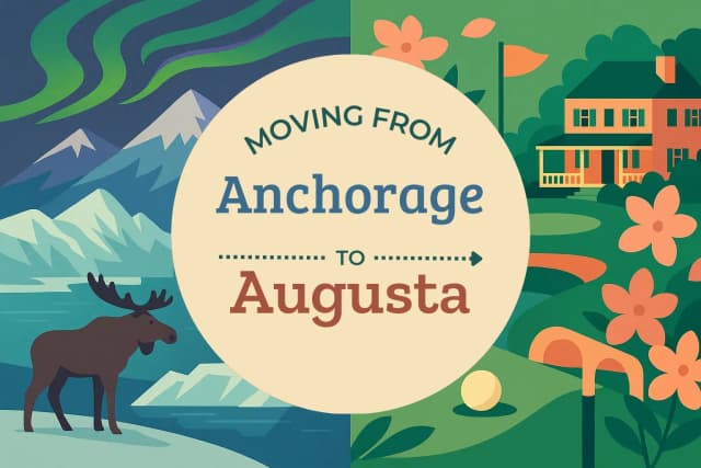 Moving from Anchorage to Augusta