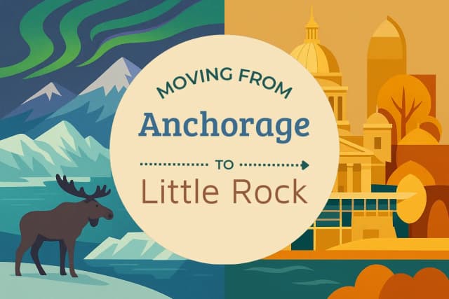 Moving from Anchorage to Little Rock