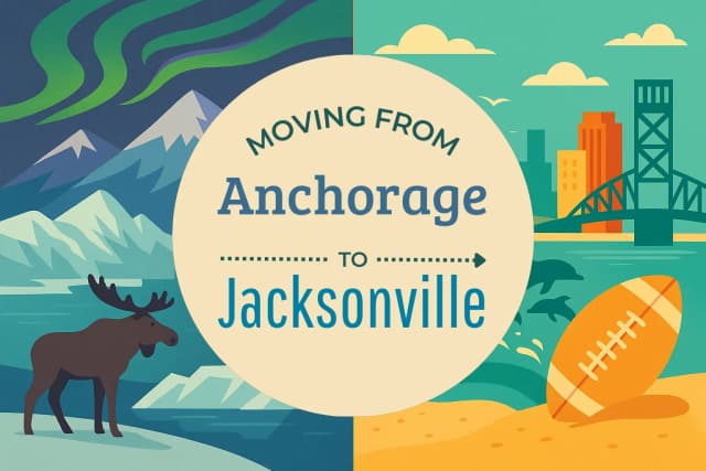 Moving from Anchorage to Jacksonville