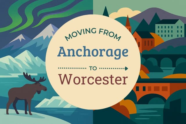 Moving from Anchorage to Worcester
