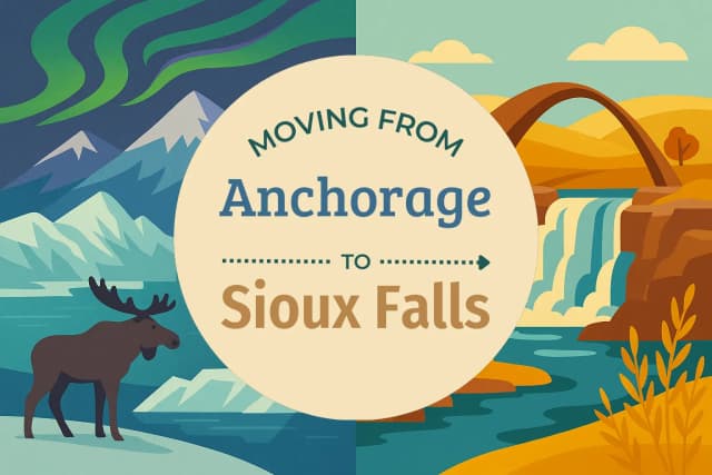 Moving from Anchorage to Sioux Falls
