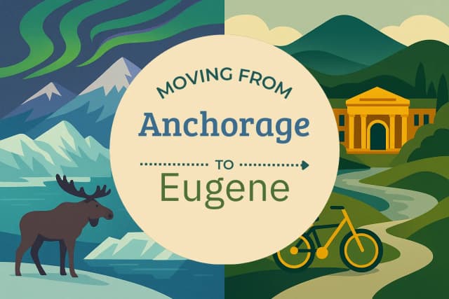 Moving from Anchorage to Eugene