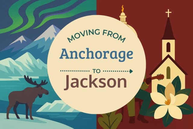 Moving from Anchorage to Jackson
