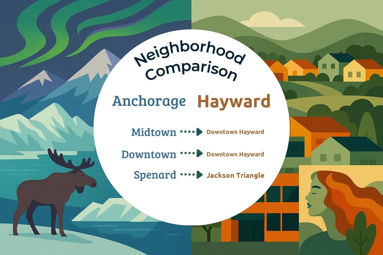 Anchorage vs Hayward Neighborhood Comparison